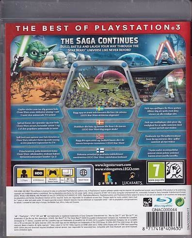 LEGO Star Wars III The Clone Wars - Essentials - PS3 - Uden Manual (B Grade) (Genbrug)